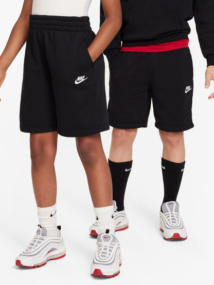 Dsiney Kidz - Nike Black Club Fleece French Terry Shorts image 4