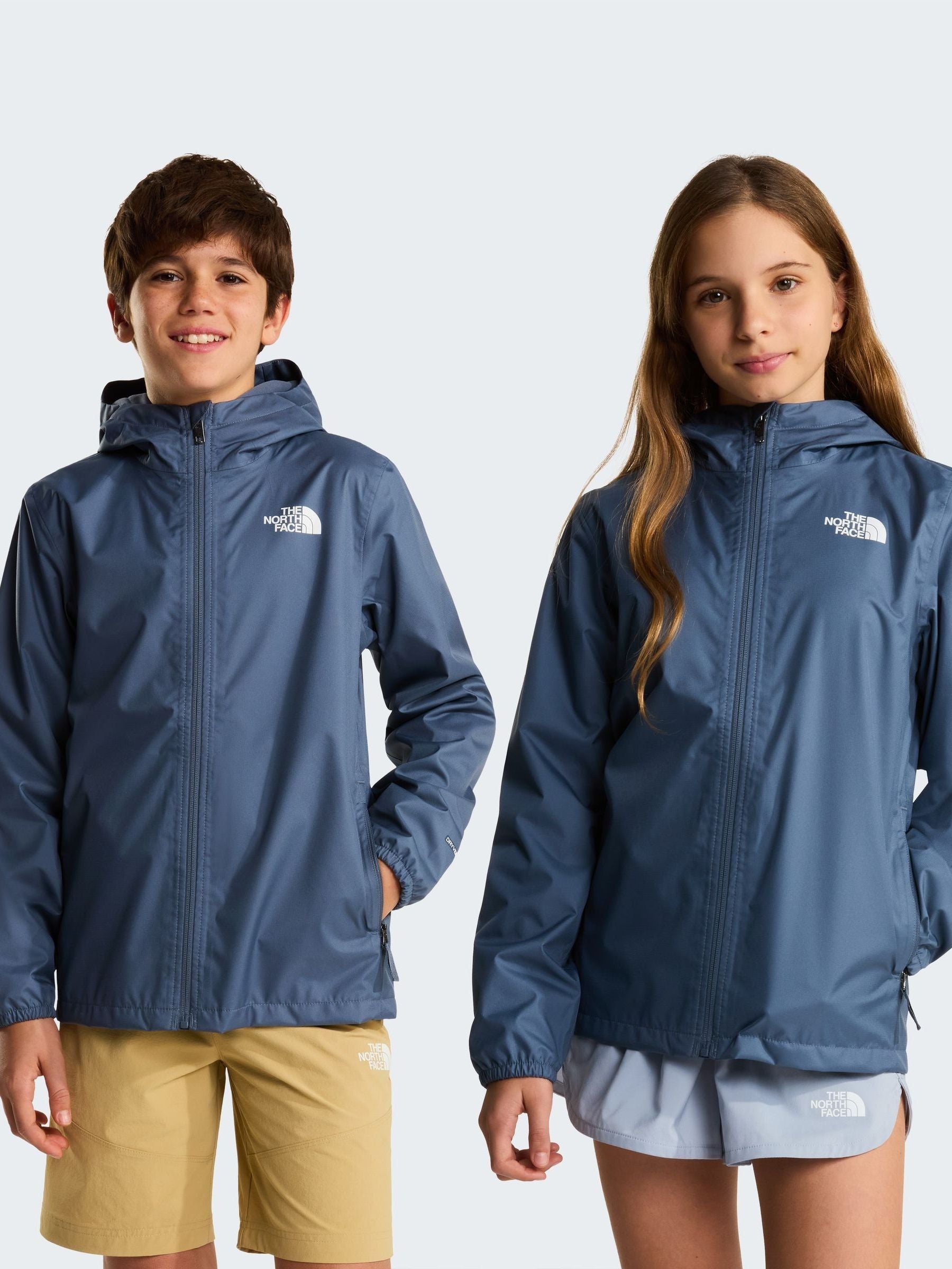 Dsiney Kidz - The North Face Grey Teen Zipline Rain Jacket image 1