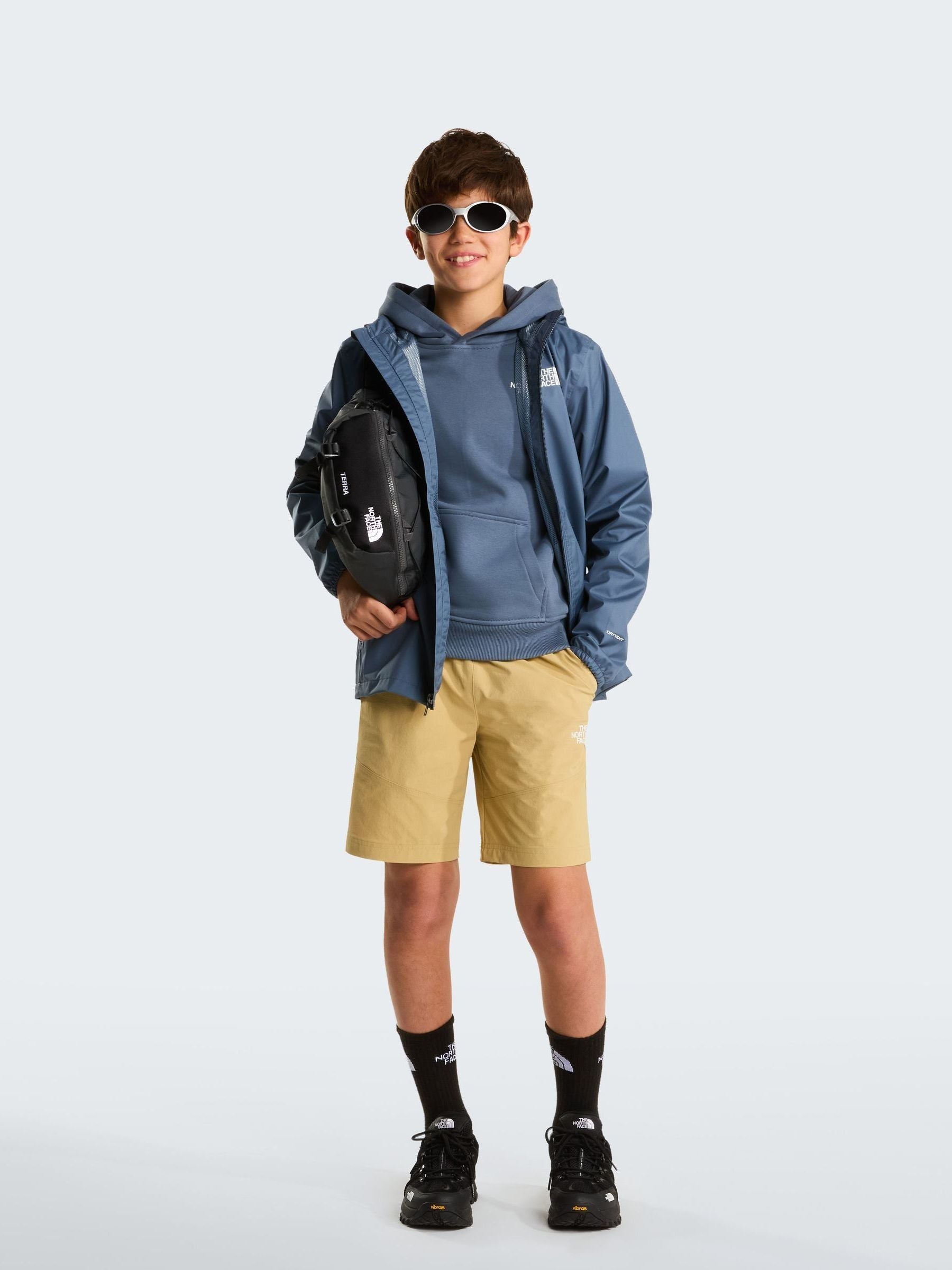 Dsiney Kidz - The North Face Grey Teen Zipline Rain Jacket image 2