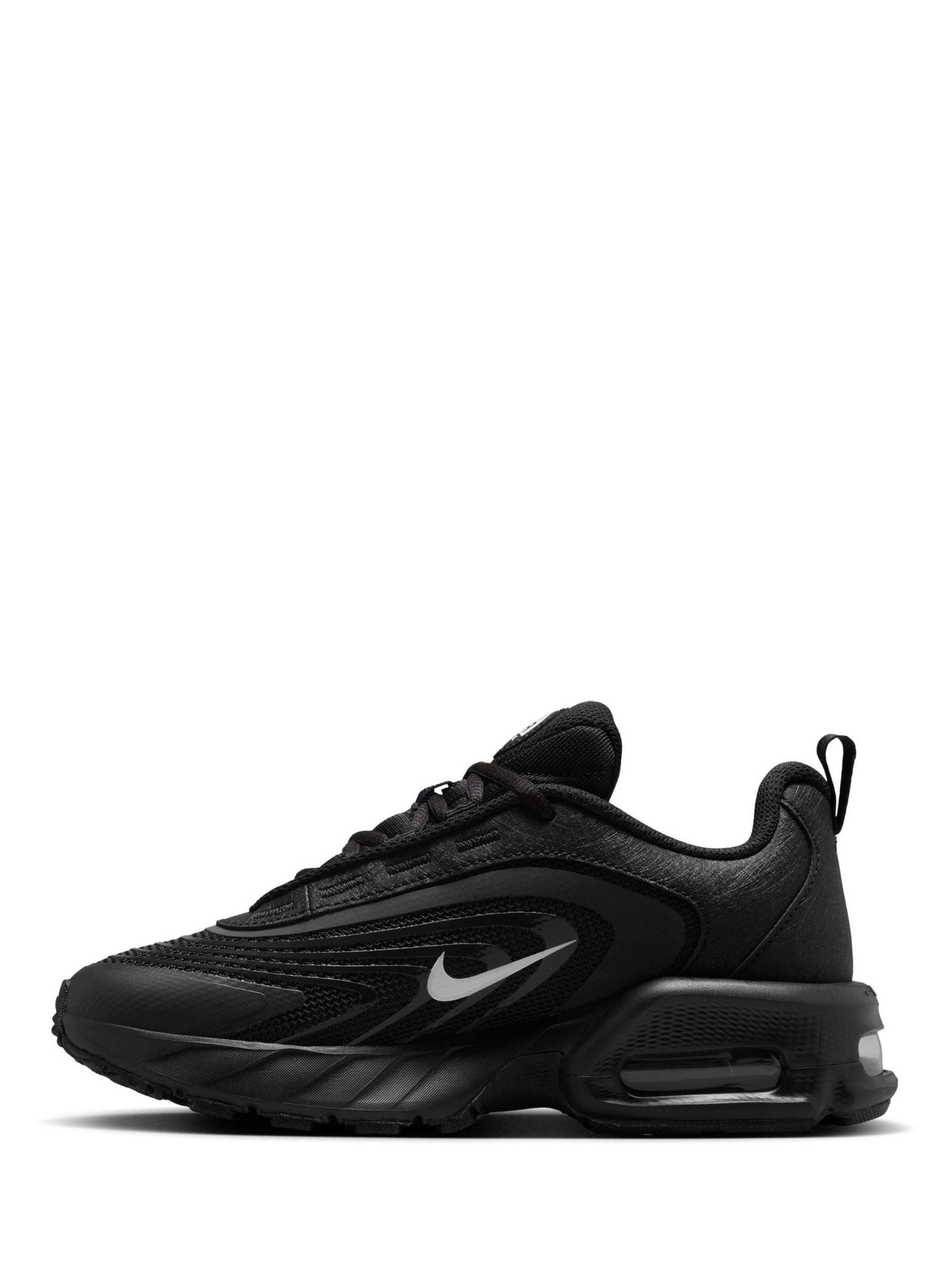 Nike Black/White Youth Air Max Fire Trainers image 2