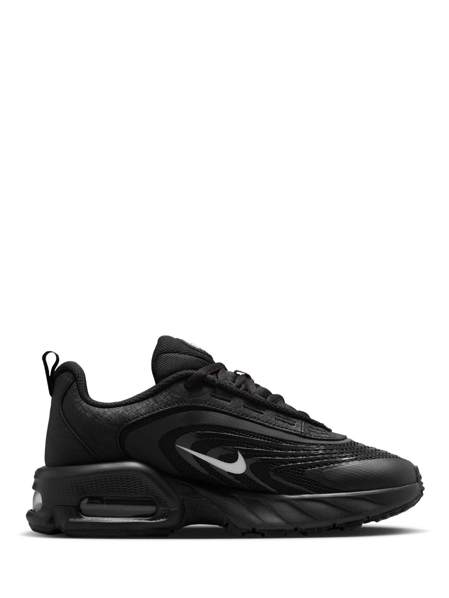Nike Black/White Youth Air Max Fire Trainers image 3