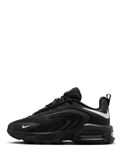 Nike Black/White Youth Air Max Fire Trainers image 4