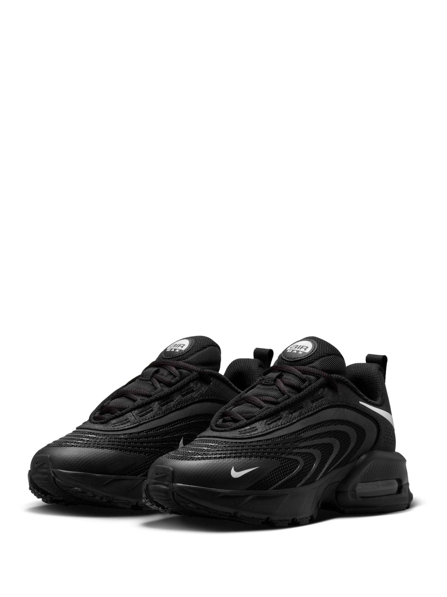 Nike Black/White Youth Air Max Fire Trainers image 5