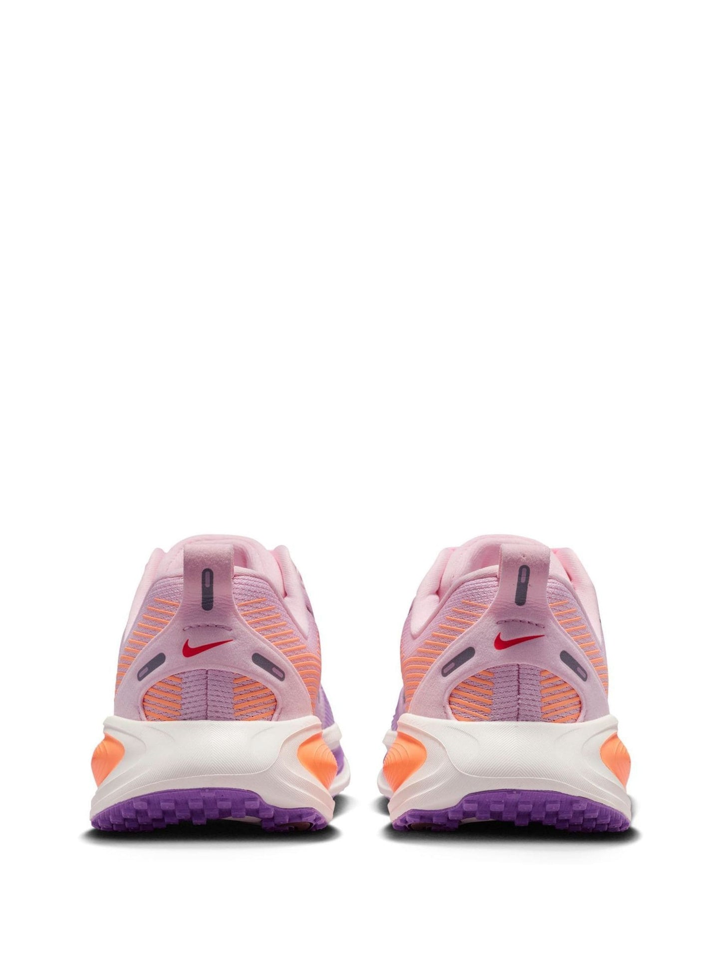 Nike Pink Orange Youth Vomero 18 Road Running Trainers image 4