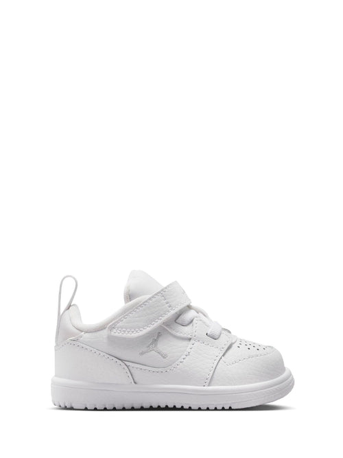 Jordan White Infant Court Connect Low Trainers image 1