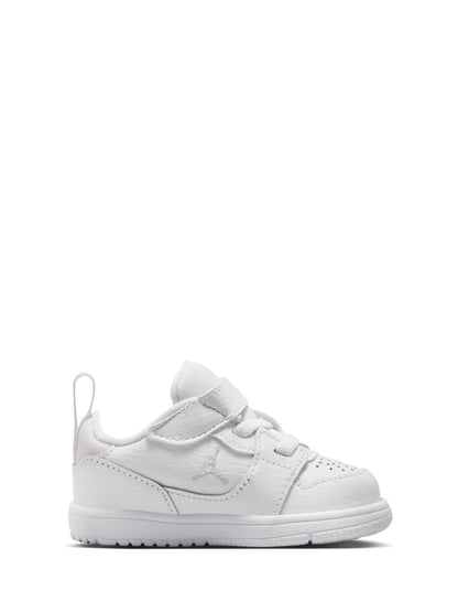 Jordan White Infant Court Connect Low Trainers image 2