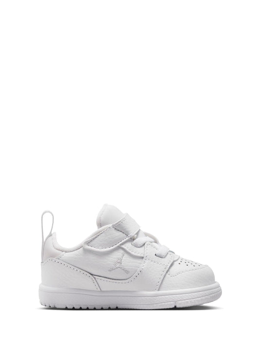 Jordan White Infant Court Connect Low Trainers image 2