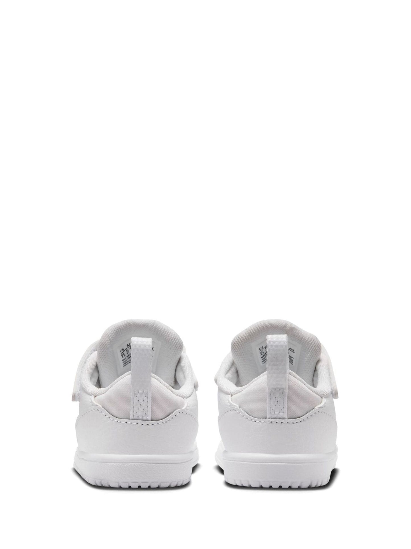 Jordan White Infant Court Connect Low Trainers image 4