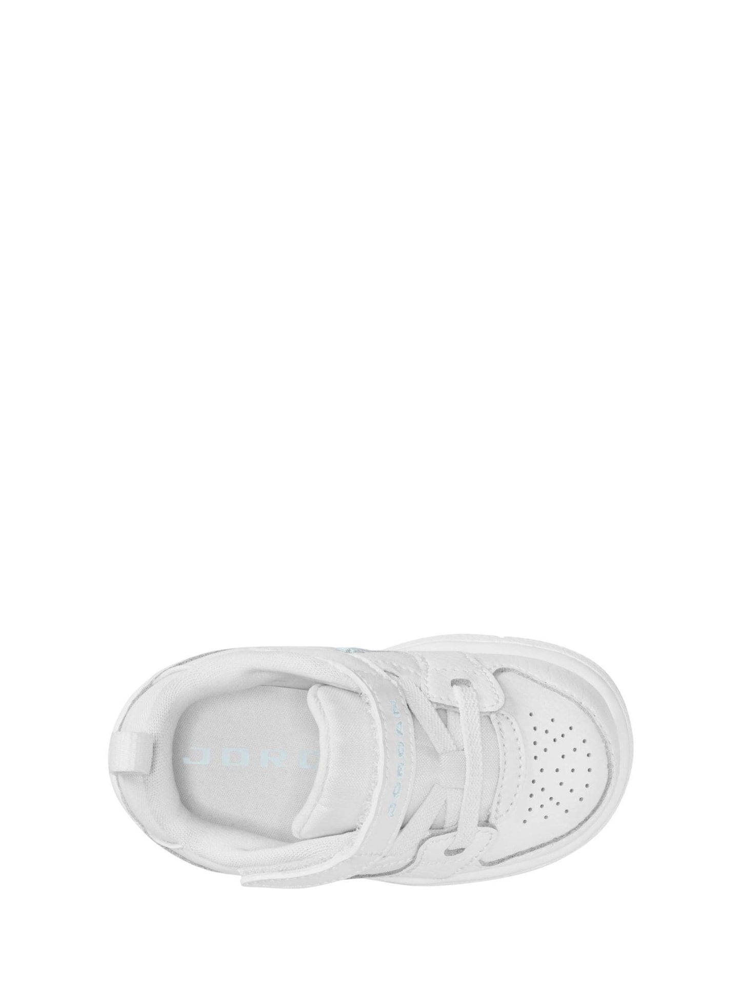 Jordan White Infant Court Connect Low Trainers image 6
