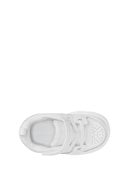 Jordan White Infant Court Connect Low Trainers image 6