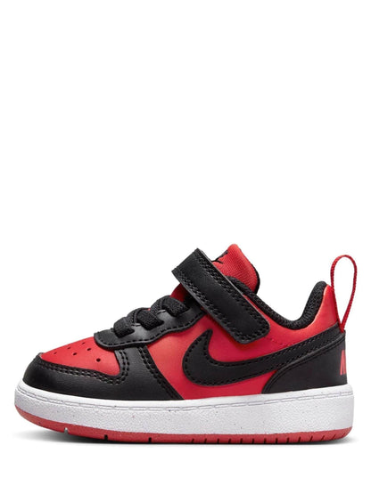 Nike Red/Black Infant Court Borough Low Recraft Trainers image 2
