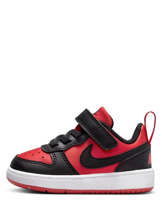 Nike Red/Black Infant Court Borough Low Recraft Trainers image 2