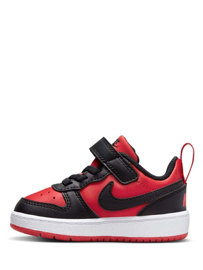 Nike Red/Black Infant Court Borough Low Recraft Trainers image 4