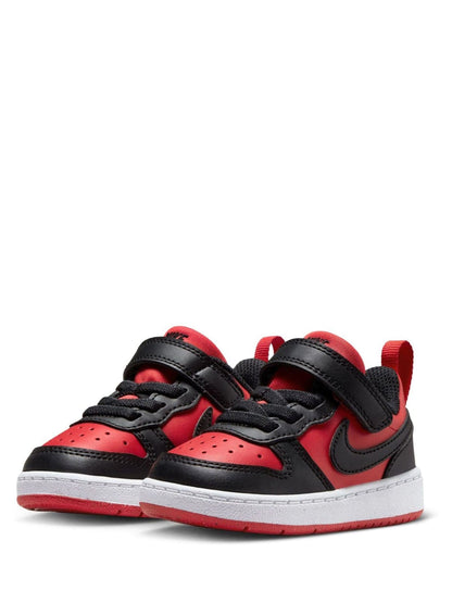 Nike Red/Black Infant Court Borough Low Recraft Trainers image 5