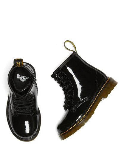 Dr. Martens Black 1460 T Patent Lamper Shoes image 3