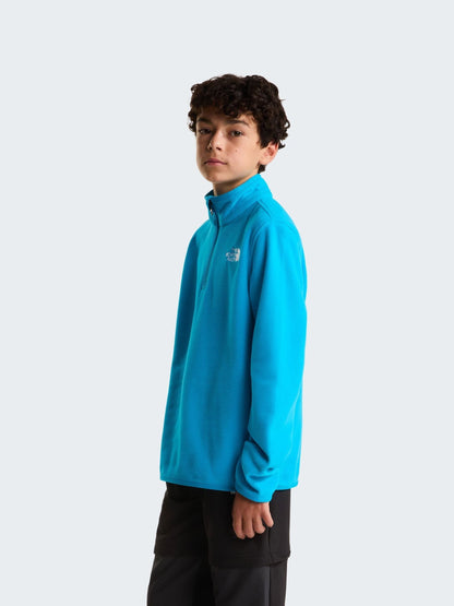 Dsiney Kidz - The North Face Light Blue Teen Glacier 1/4 Zip Fleece image 1