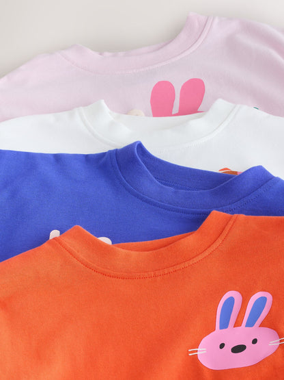Blue/Green T-Shirts 4 Pack (3mths-7yrs) image 8