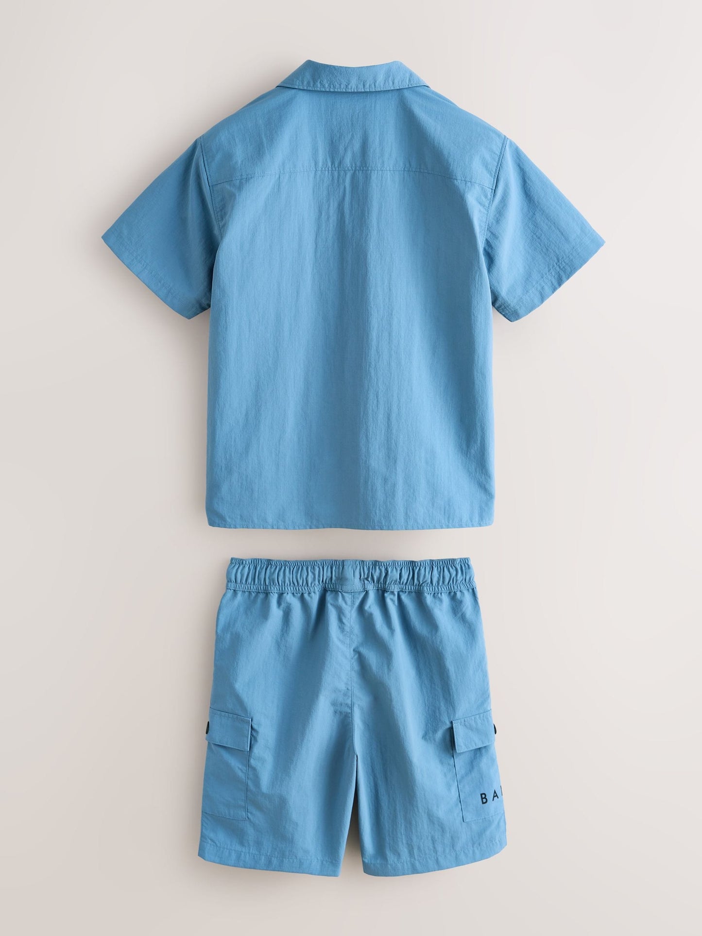Baker by Ted Baker Blue Shirt, T-Shirt and Shorts Set image 10