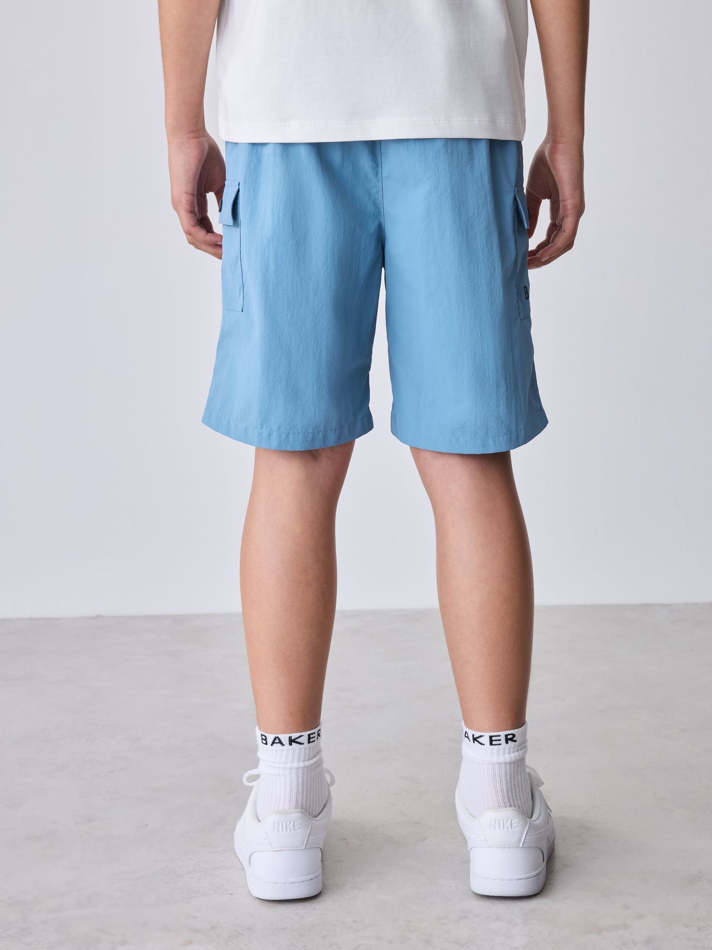 Baker by Ted Baker Blue Shirt, T-Shirt and Shorts Set image 5