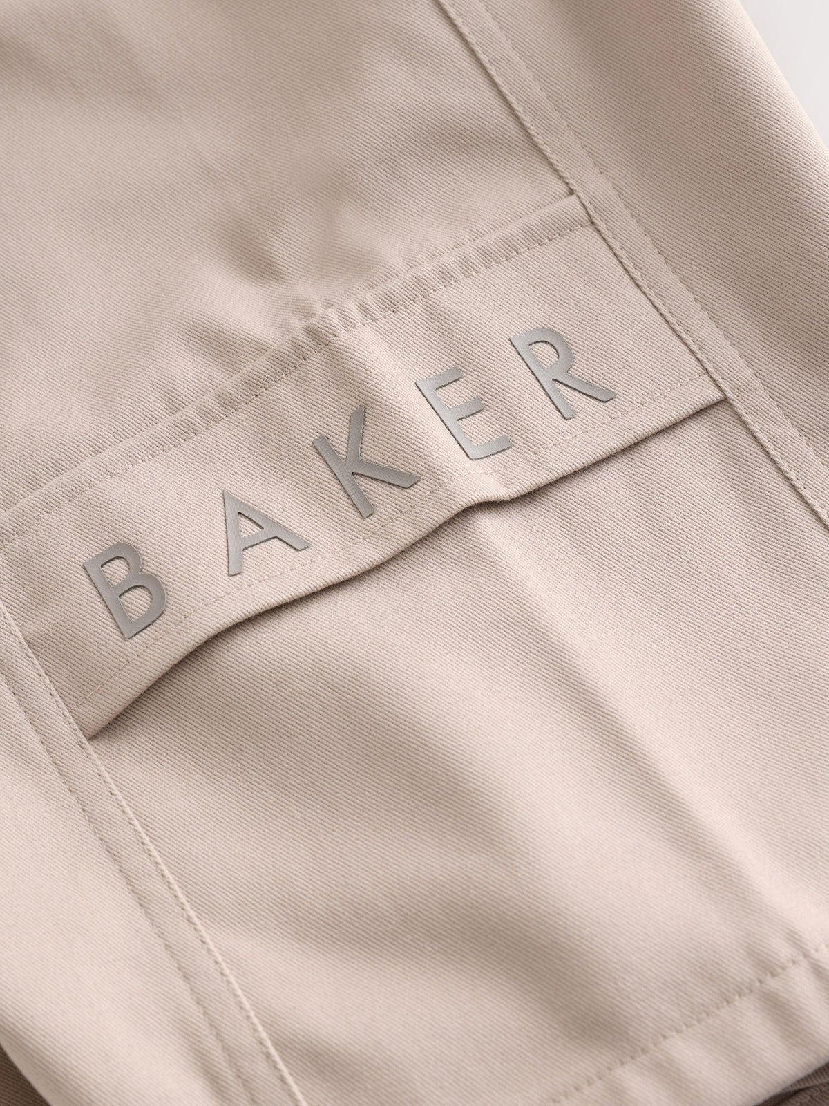 Dsiney Kidz - Baker by Ted Baker Stone Woven Cargo Shorts image 10