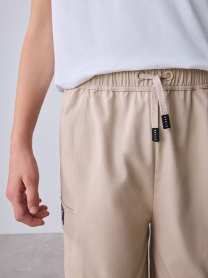 Dsiney Kidz - Baker by Ted Baker Stone Woven Cargo Shorts image 6