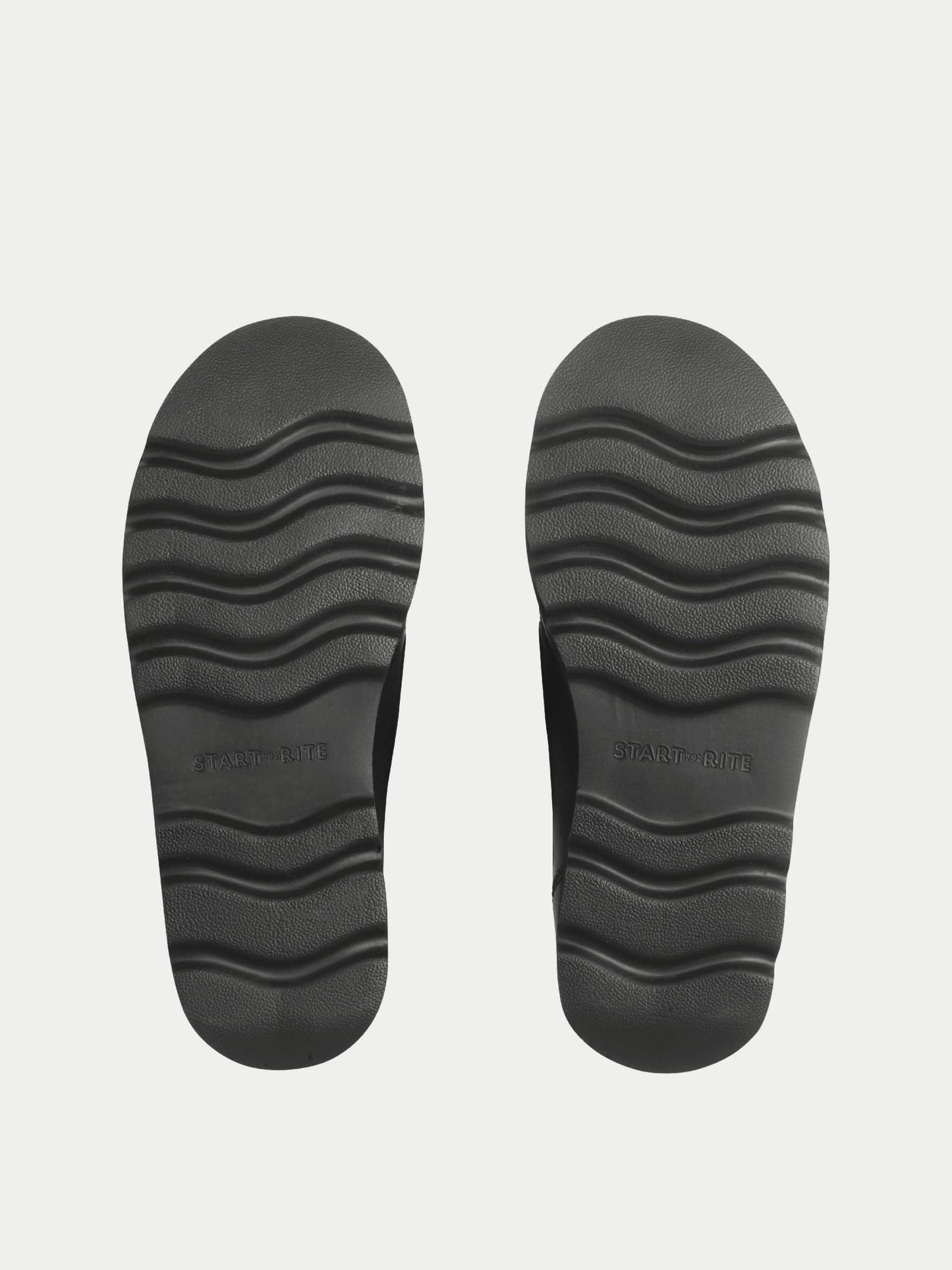 Start-Rite Black Wide Fit Parker Double Rip-Tape Smart School Shoes image 5