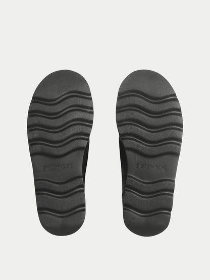 Start-Rite Black Wide Fit Parker Double Rip-Tape Smart School Shoes image 5