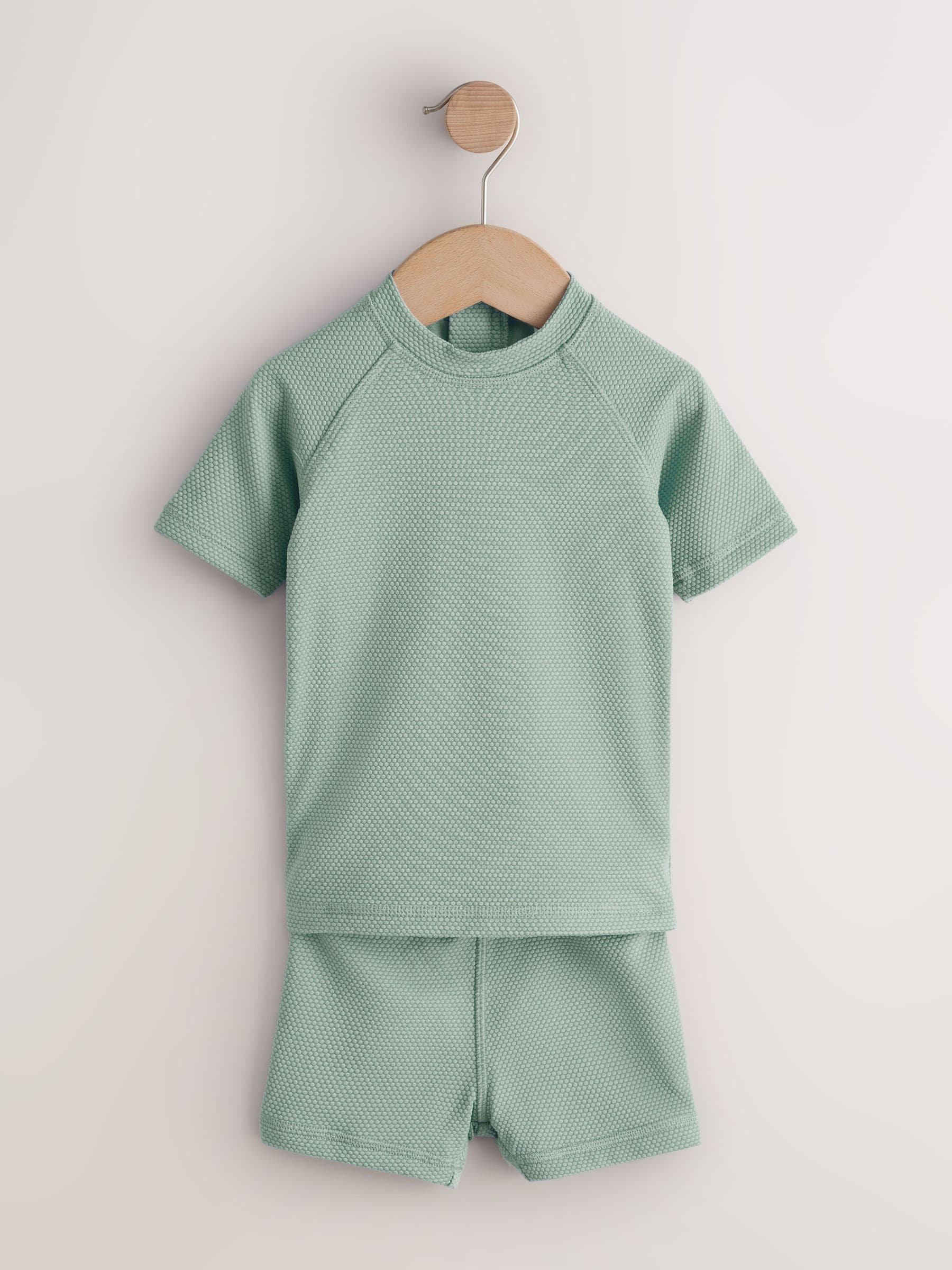 Green Textured Swim Set (3mths-7yrs) image 4