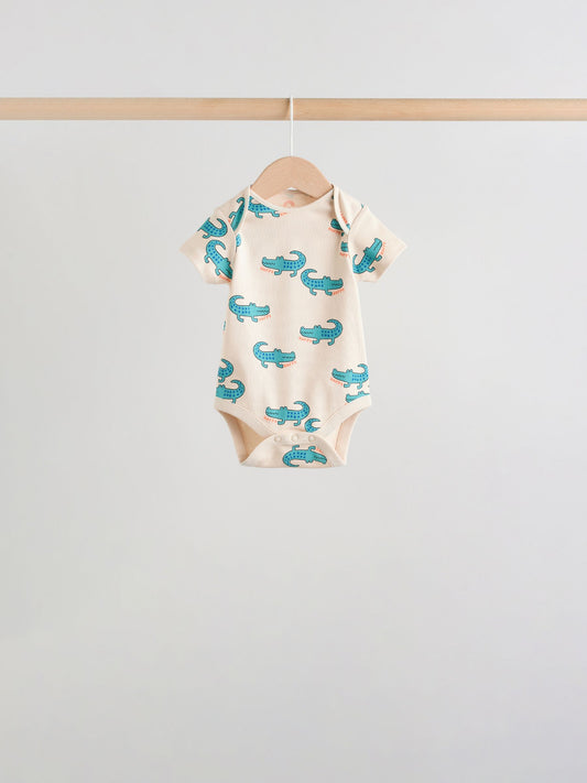 Dsiney Kidz - Multi Short Sleeve Baby Bodysuits 5 Pack image 2