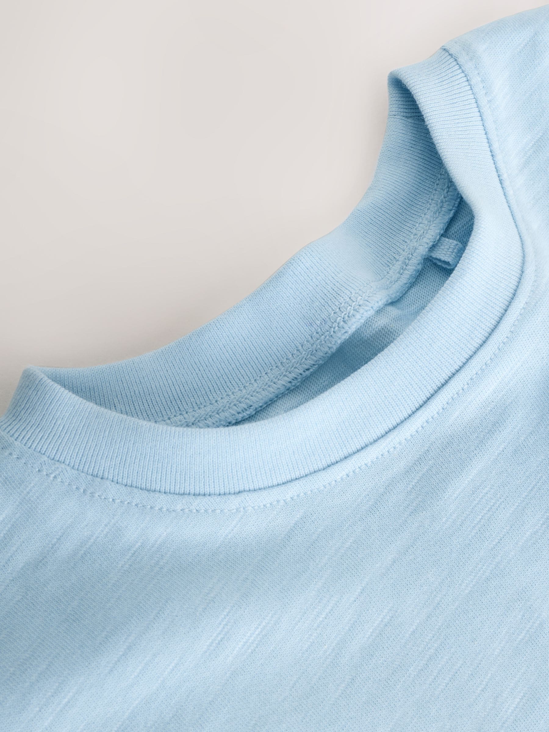 Blue Short Sleeve Peplum T-Shirt (3mths-7yrs) image 6