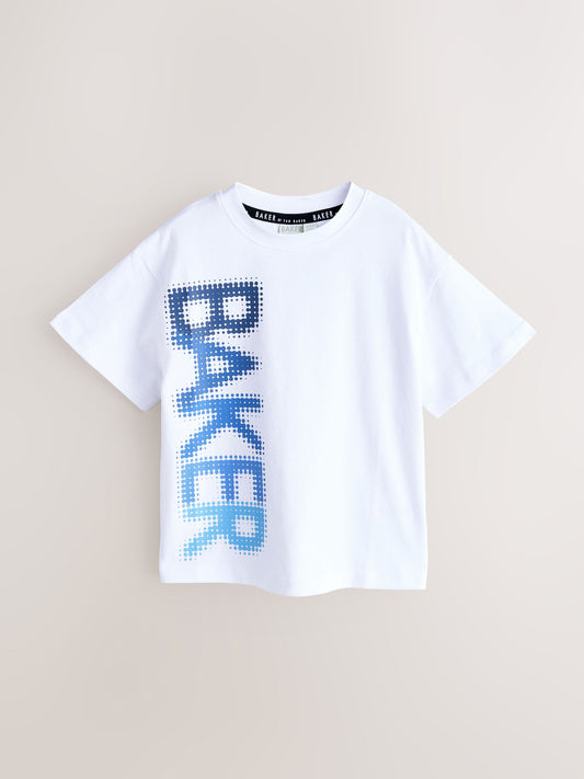 Baker by Ted Baker Graphic Print T-Shirts 5 Pack image 2