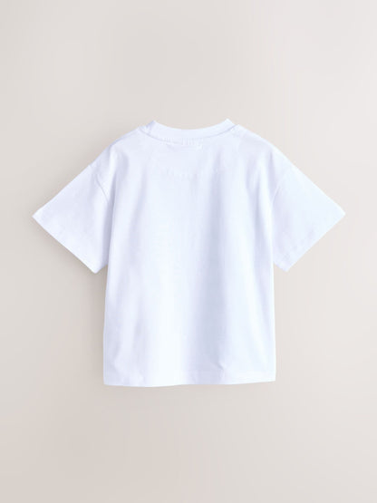 Baker by Ted Baker Graphic Print T-Shirts 5 Pack image 3