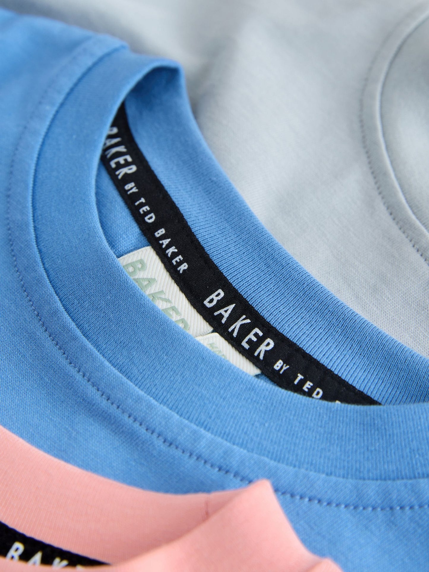 Dsiney Kidz - Baker by Ted Baker Blue/Grey/Orange Baker by Ted Baker 3 Pack T-Shirts image 8