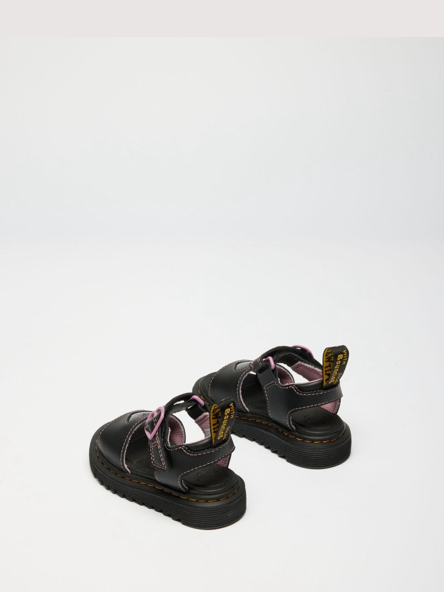 Dr. Martens Black Marlowe Hearts II Nebula Glitter Sandals image 3