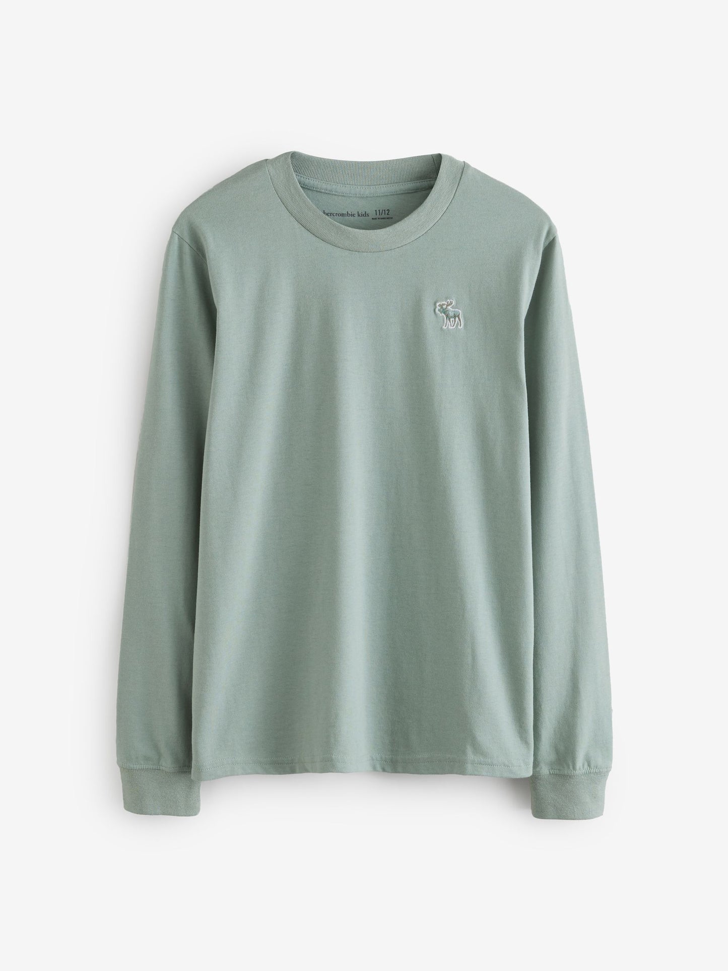 Dsiney Kidz - Abercrombie & Fitch Blue/Brown/Green Long Sleeve T-Shirts 3 Pack image 2