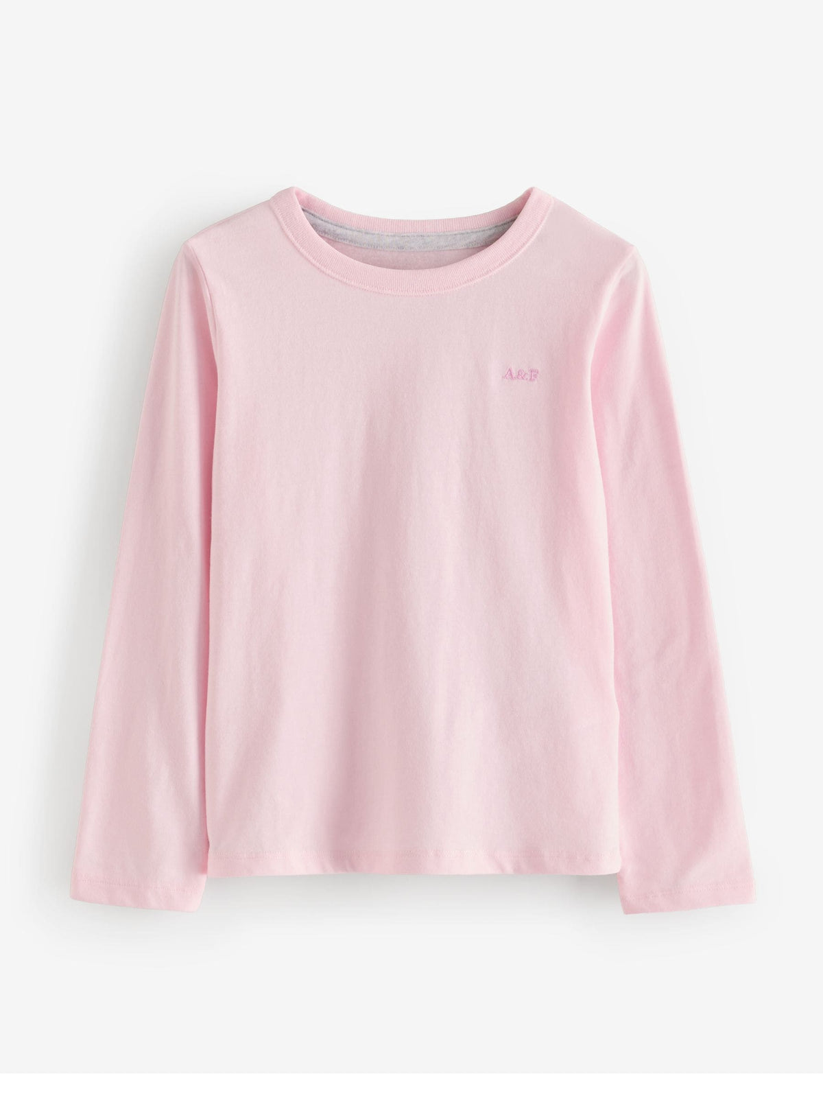 Dsiney Kidz - Abercrombie & Fitch Pink/Grey/Black Long Sleeve T-Shirts 3 Pack image 2