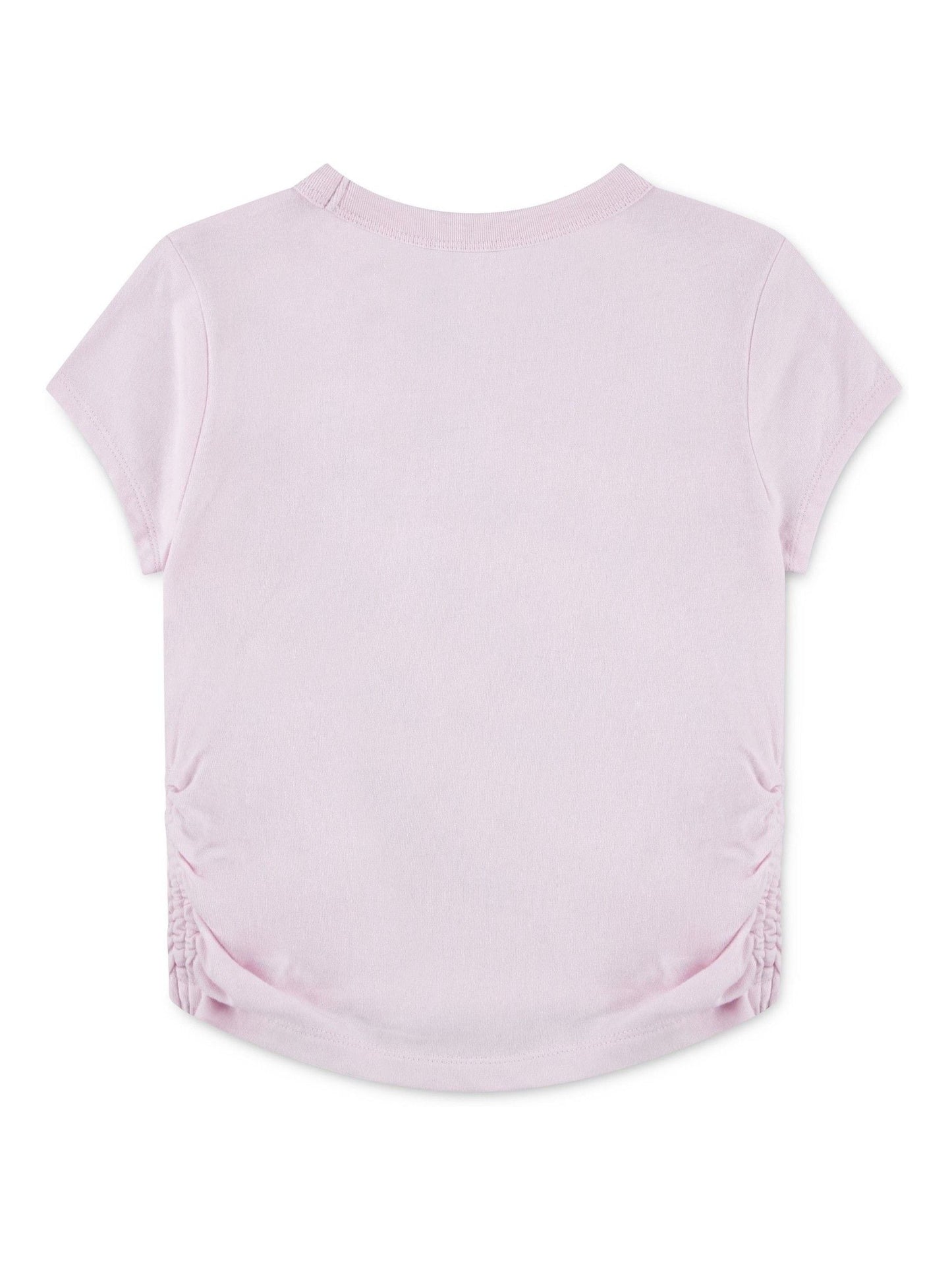 Dsiney Kidz - Abercrombie & Fitch Pink Logo Ruched T-Shirt image 2