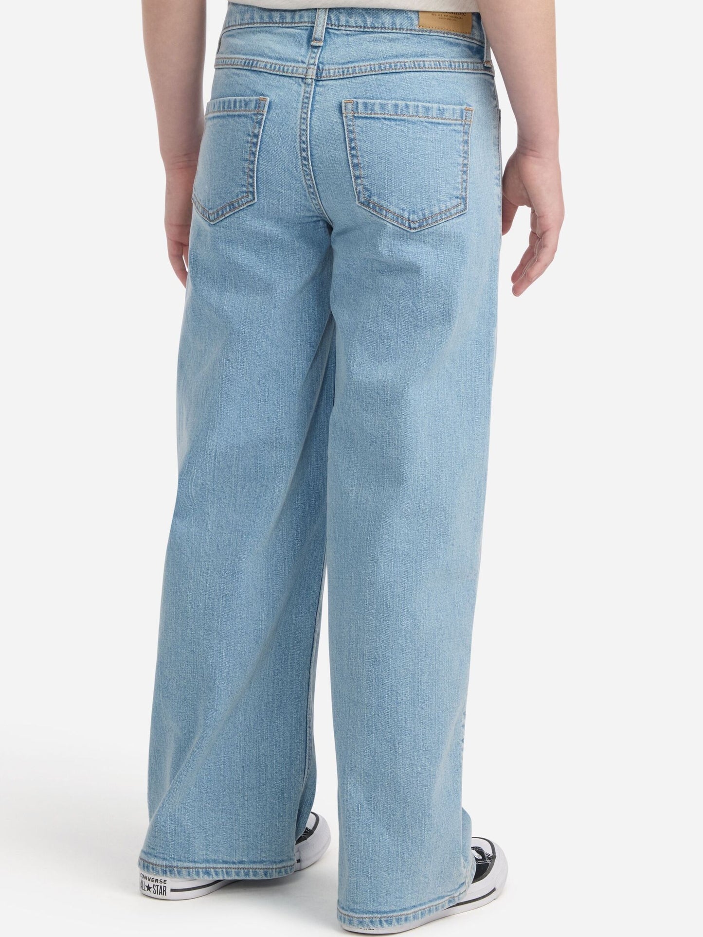Dsiney Kidz - Abercrombie & Fitch Blue High Waisted Wide Leg Jeans image 3