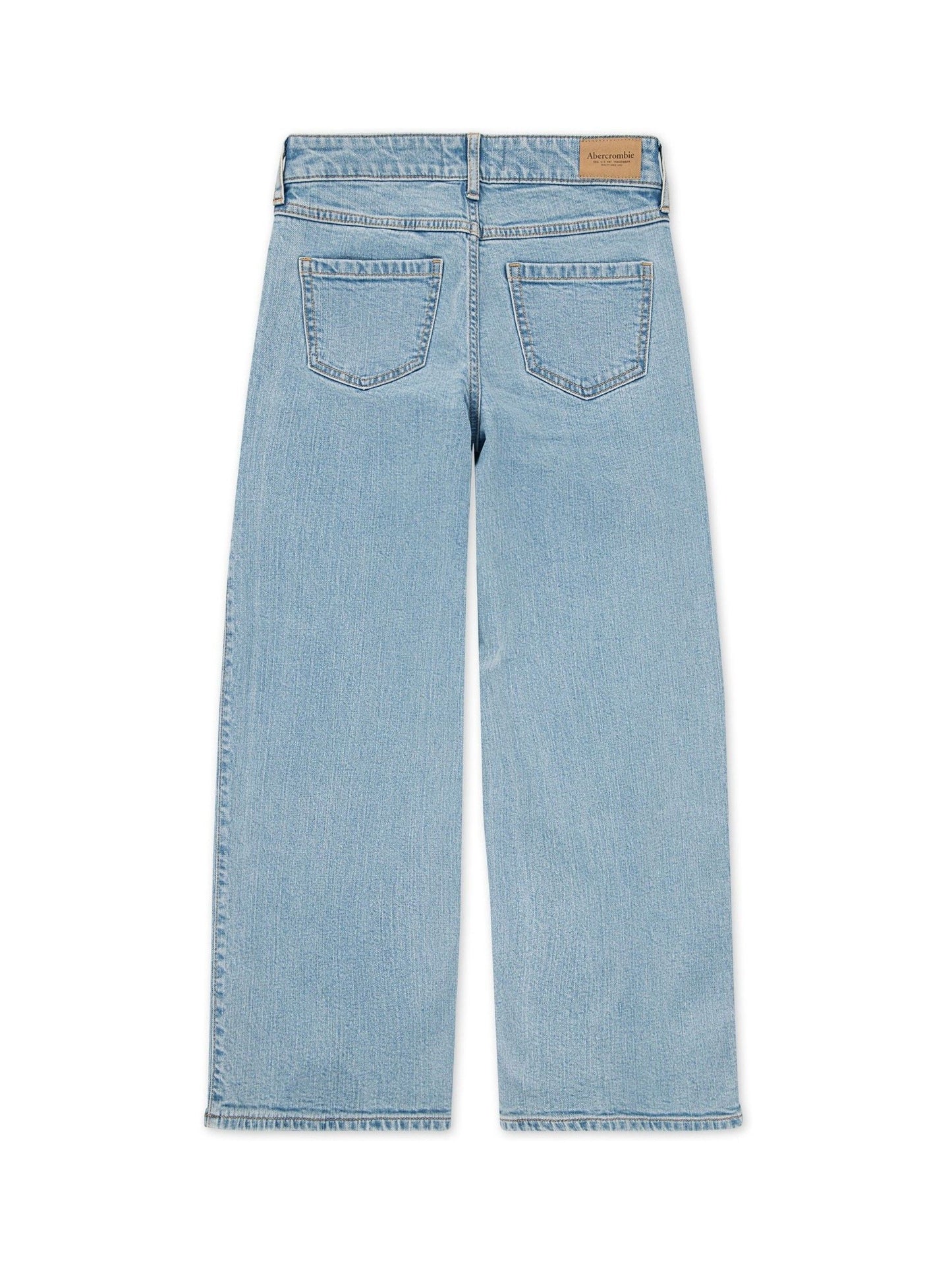 Dsiney Kidz - Abercrombie & Fitch Blue High Waisted Wide Leg Jeans image 5