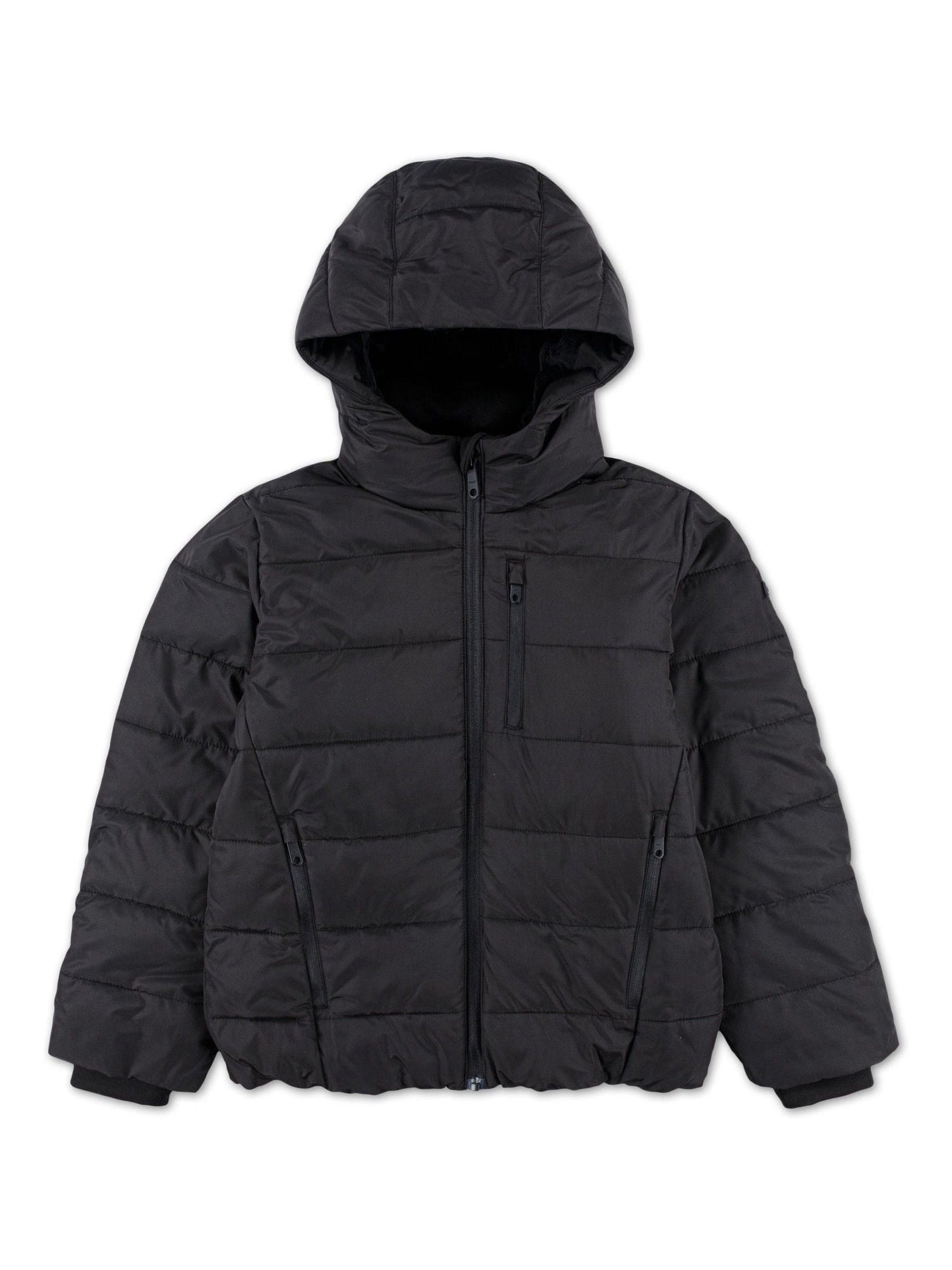 Dsiney Kidz - Abercrombie & Fitch Black Logo Midweight Puffer Coat image 4