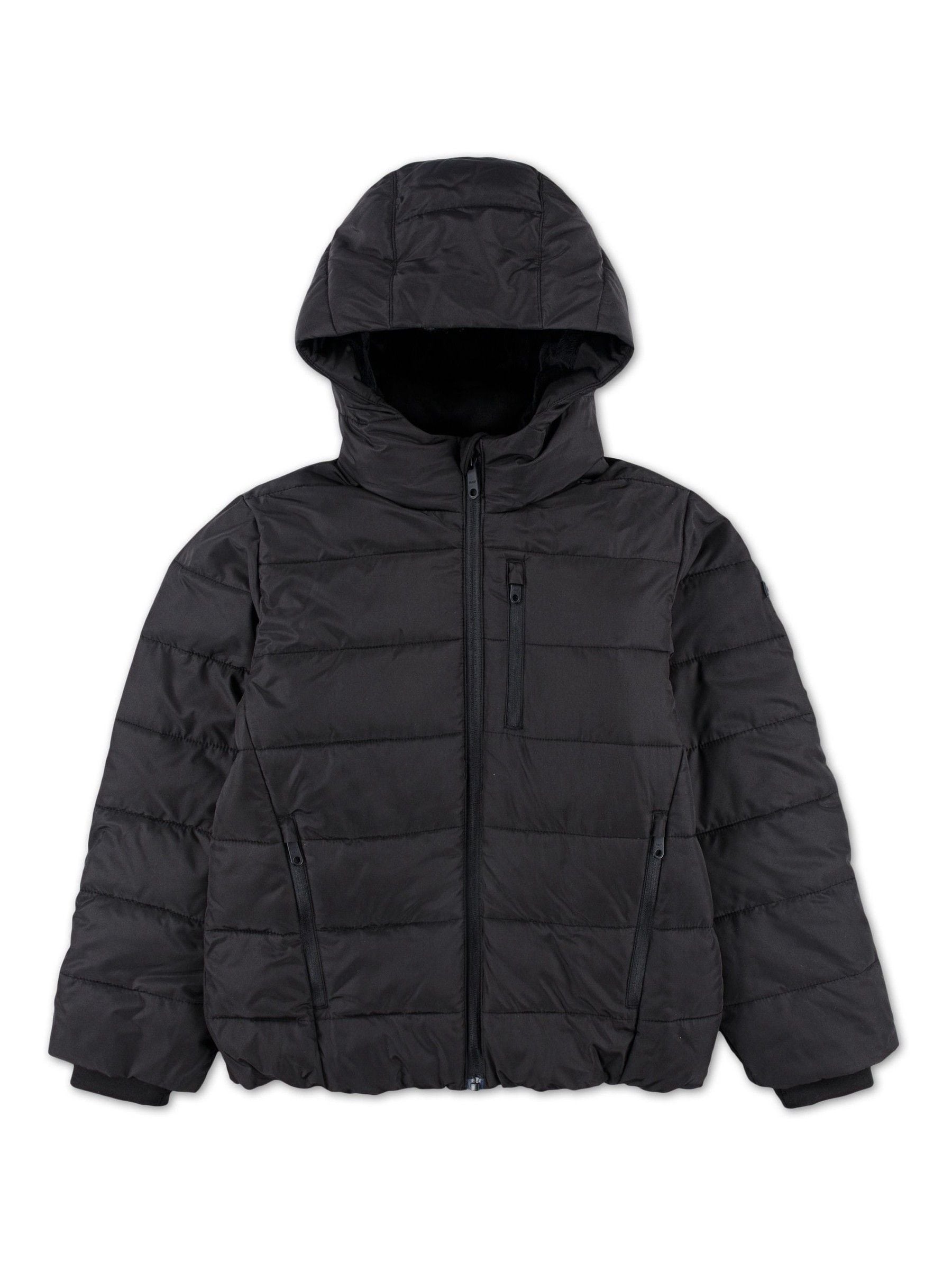 Dsiney Kidz - Abercrombie & Fitch Black Logo Midweight Puffer Coat image 4
