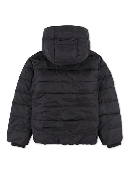 Dsiney Kidz - Abercrombie & Fitch Black Logo Midweight Puffer Coat image 5