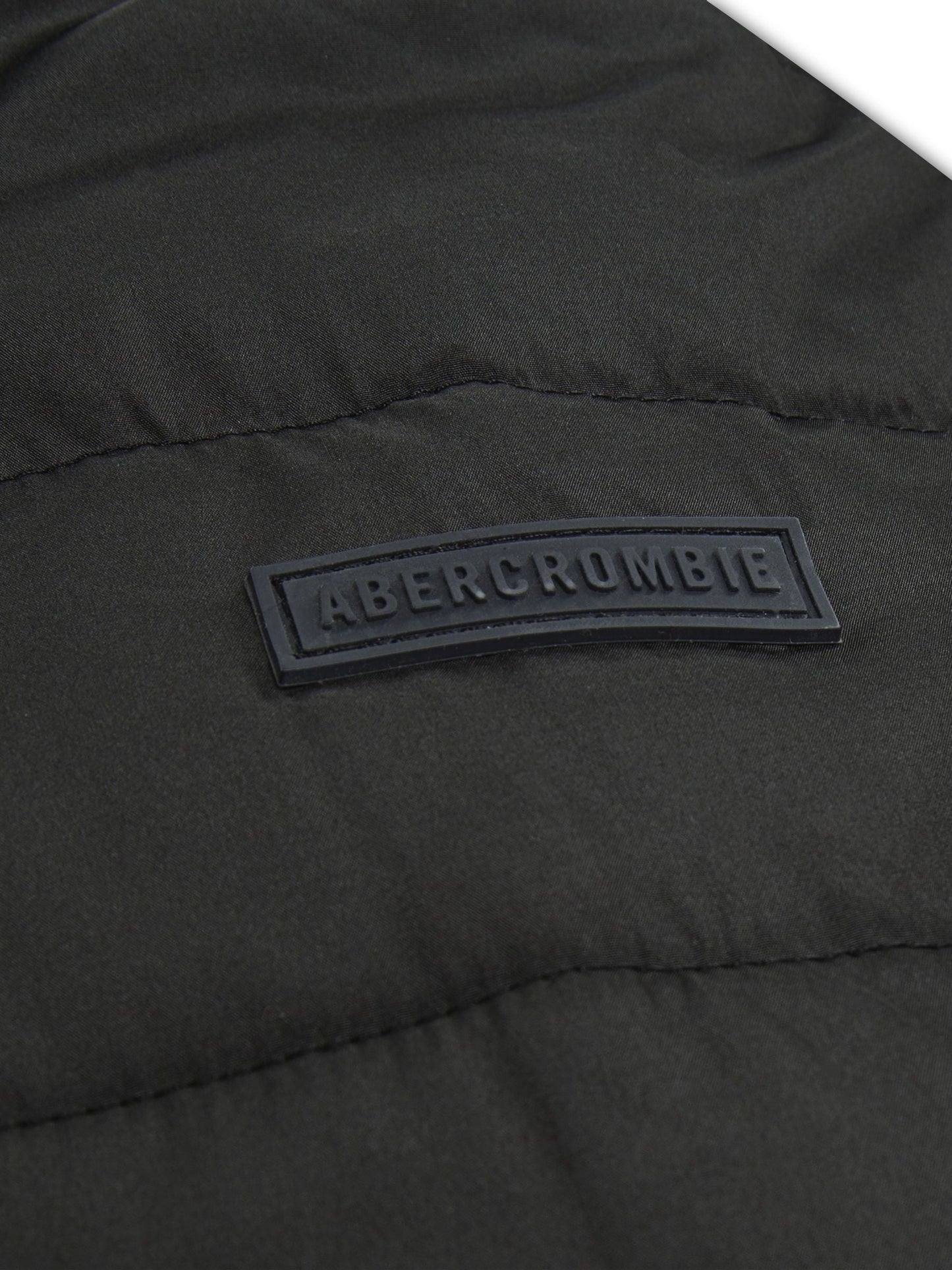 Dsiney Kidz - Abercrombie & Fitch Black Logo Midweight Puffer Coat image 6