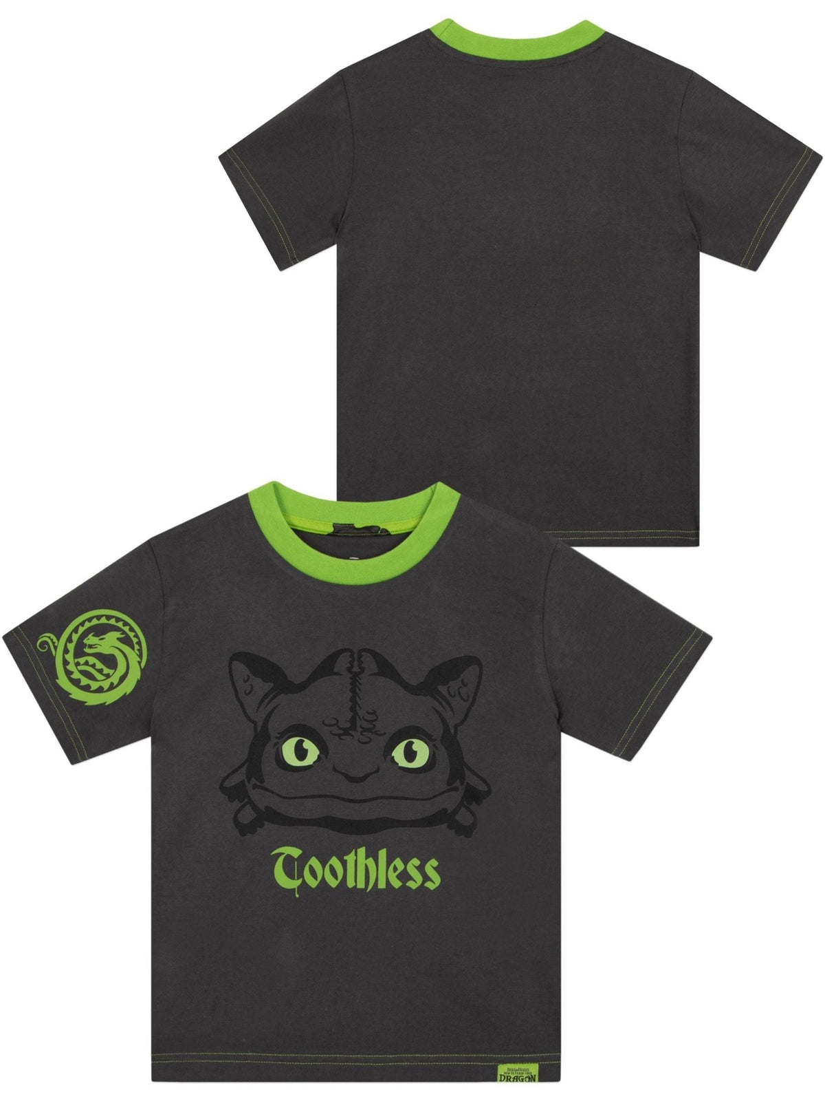 Character Black How To Train Your Dragon Short Sleeve Pyjamas - image 2