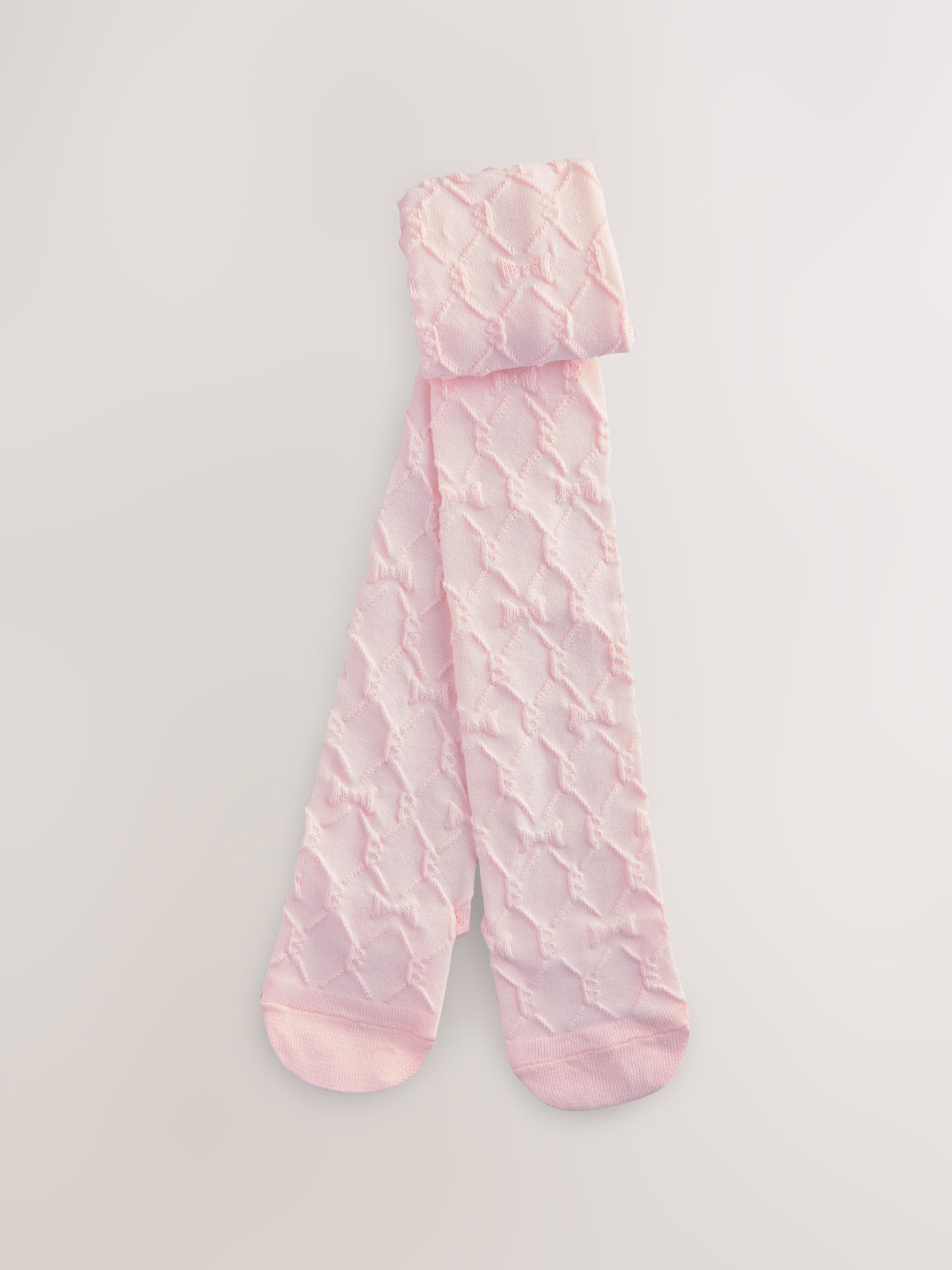 Baker by Ted Baker 3 Pack Occasion Embossed Multi Tights image 2
