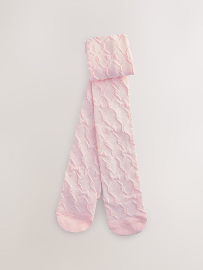Baker by Ted Baker 3 Pack Occasion Embossed Multi Tights image 2