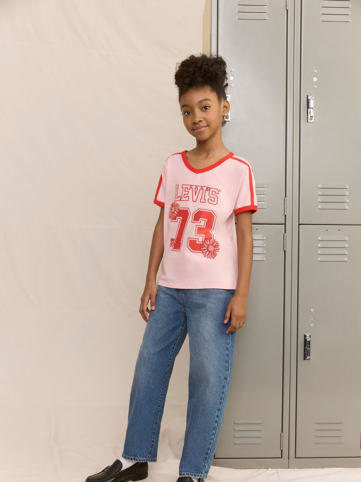 Dsiney Kidz - Levi's® Blue Baggy Barrel Leg Jeans image 1