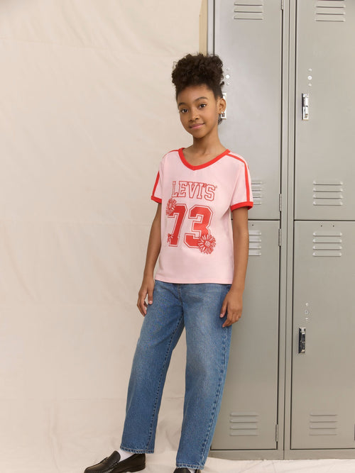 Dsiney Kidz - Levi's® Blue Baggy Barrel Leg Jeans image 1