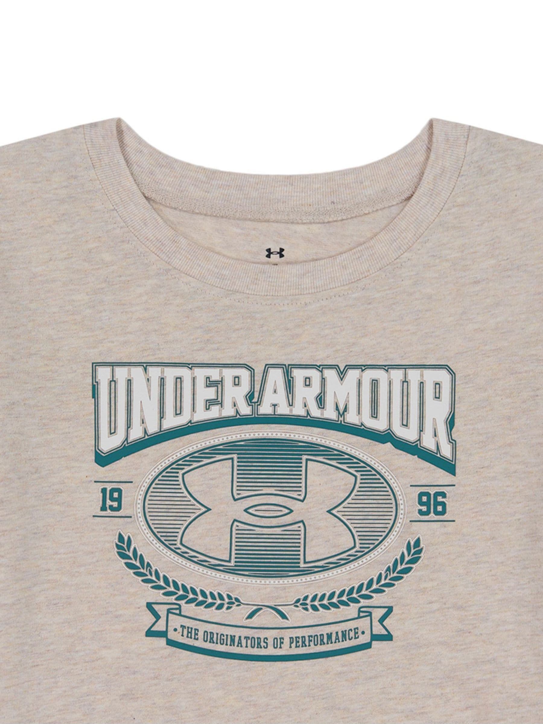 Under Armour Brown Rival Terry Shorts Set image 5