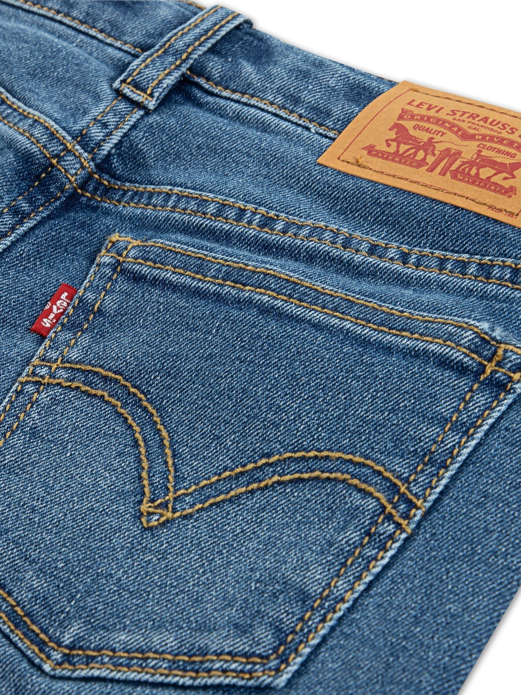 Dsiney Kidz - Levi's® Dark Blue Wide Leg Jeans image 4